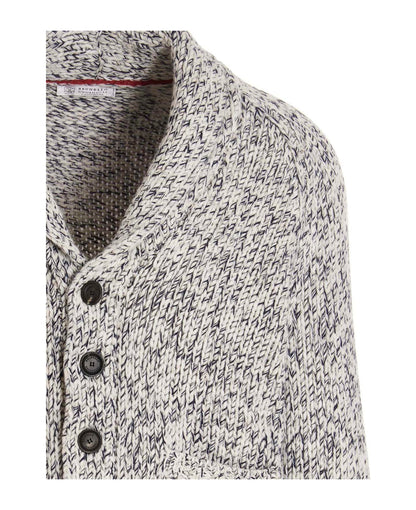 Multicolor Wool Cardigan