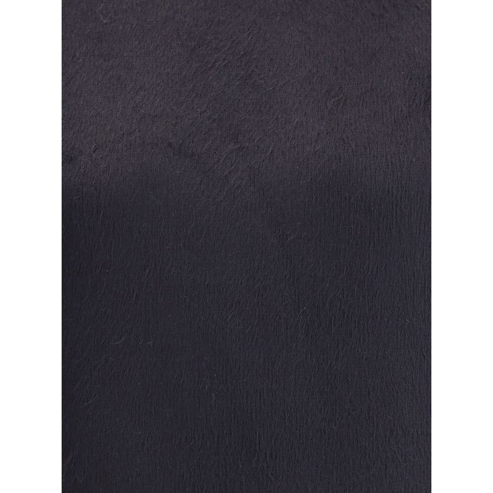 Black Silk Sweatshirt