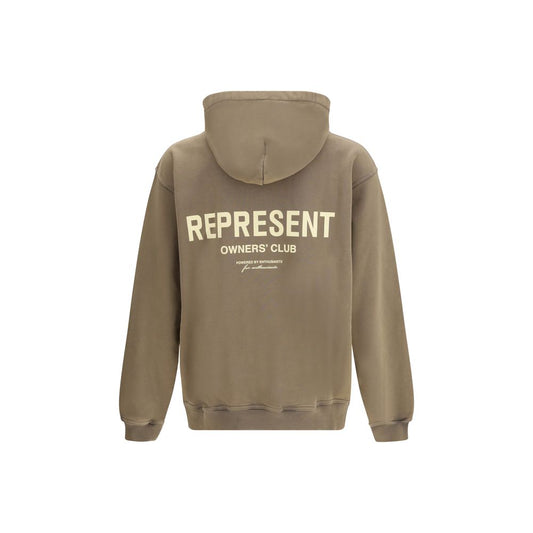 Brown Cotton Sweatshirt