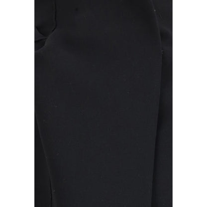 Black Polyester Cocktail Dress