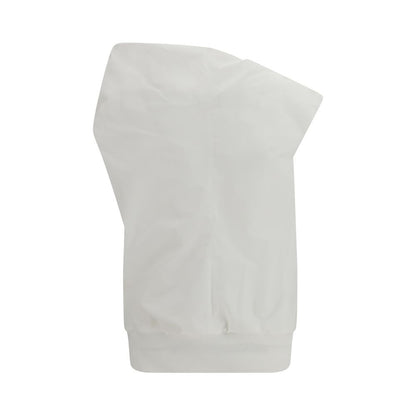 White Polyester Sweatshirt