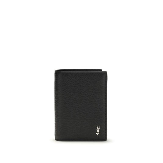 Black Calf Leather Bos Taurus Wallet