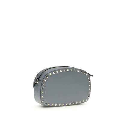 Blue Calf Leather Bos Taurus Shoulder Bag