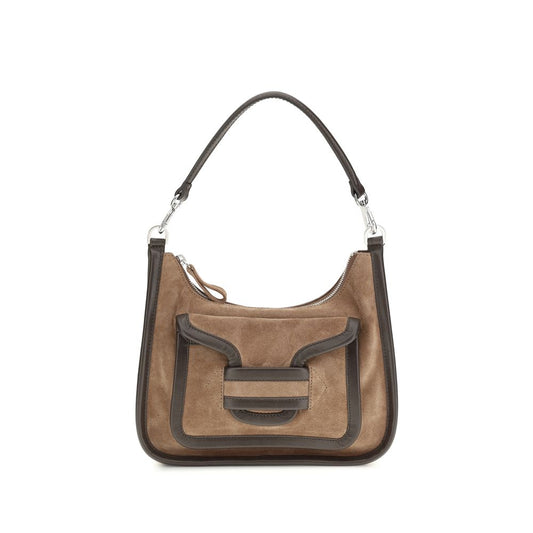 Brown Calf Leather Bos Taurus Shoulder Bag