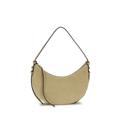 Beige Calf Leather Bos Taurus Shoulder Bag
