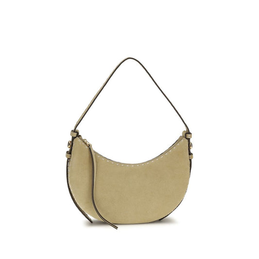 Beige Calf Leather Bos Taurus Handbag