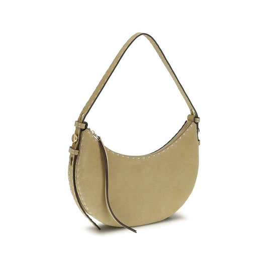 Beige Calf Leather Bos Taurus Handbag