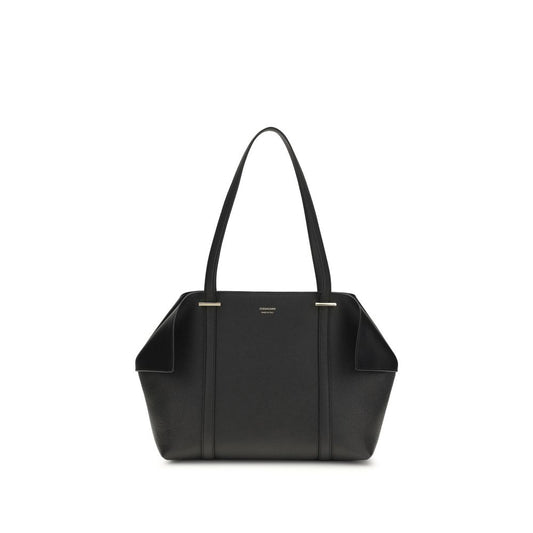Black Calf Leather Bos Taurus Shoulder Bag