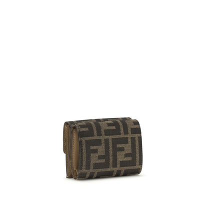 Brown Fabric Wallet