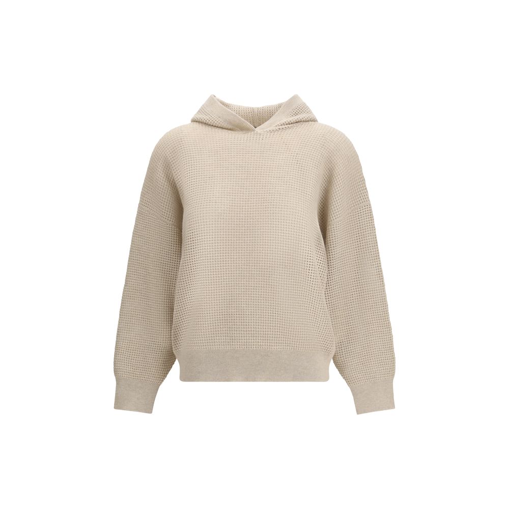 Beige Cashmere Sweatshirt