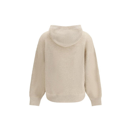 Beige Cashmere Sweatshirt