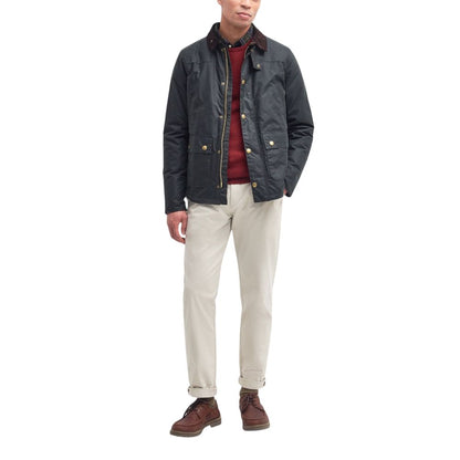 Gray Cotton Shell Jacket
