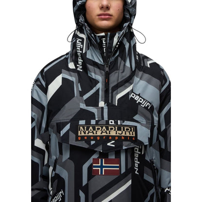 Bicolor Recycled Polyester Shell Jacket