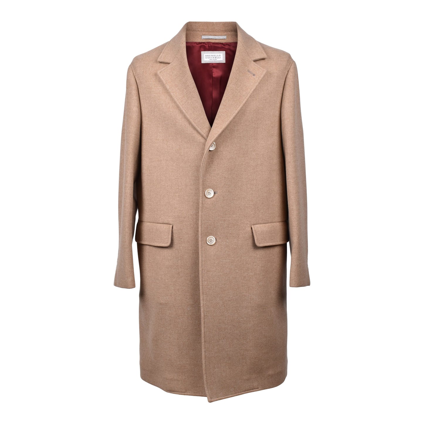 Beige Wool Coat