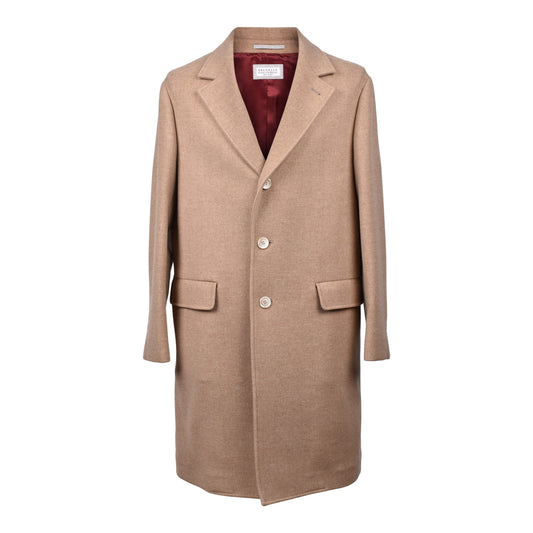 Beige Wool Coat