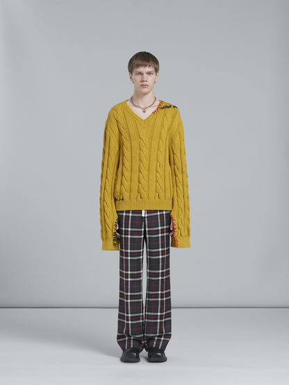 Gray Fibres Casual Pants