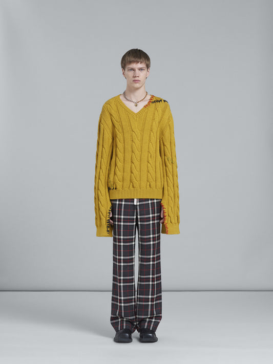 Gray Fibres Casual Pants