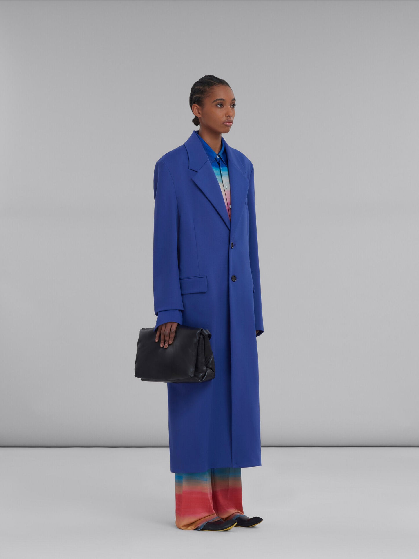 Multicolor Fibres Casual Pants