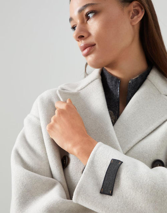 Multicolor Cashmere Coat