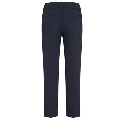 Blue Acetate Casual Pants