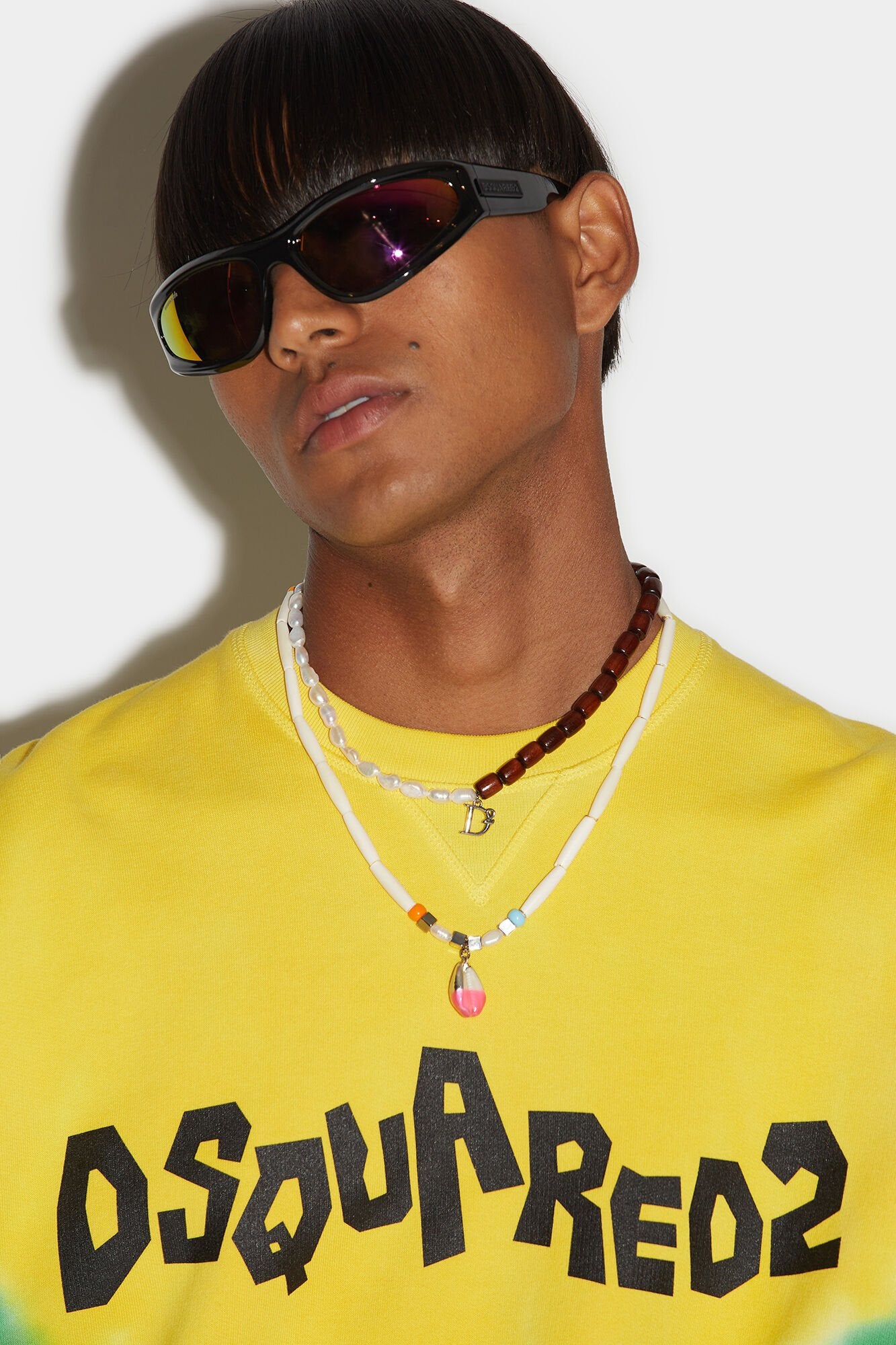 Multicolor Fibres Sweatshirt