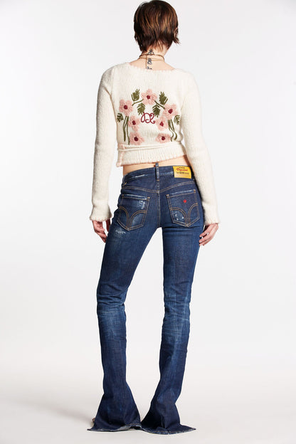 Blue Fibres Bootcut Jeans