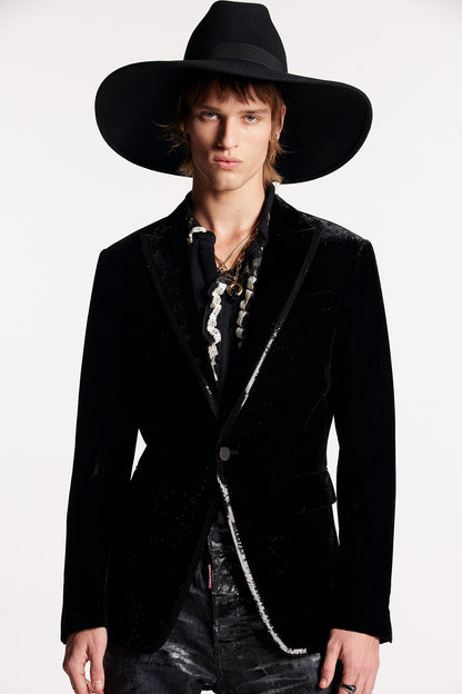 Black Fibres Blazer