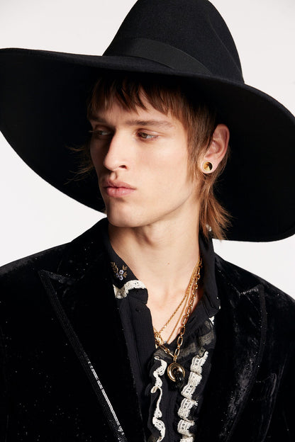 Black Fibres Blazer