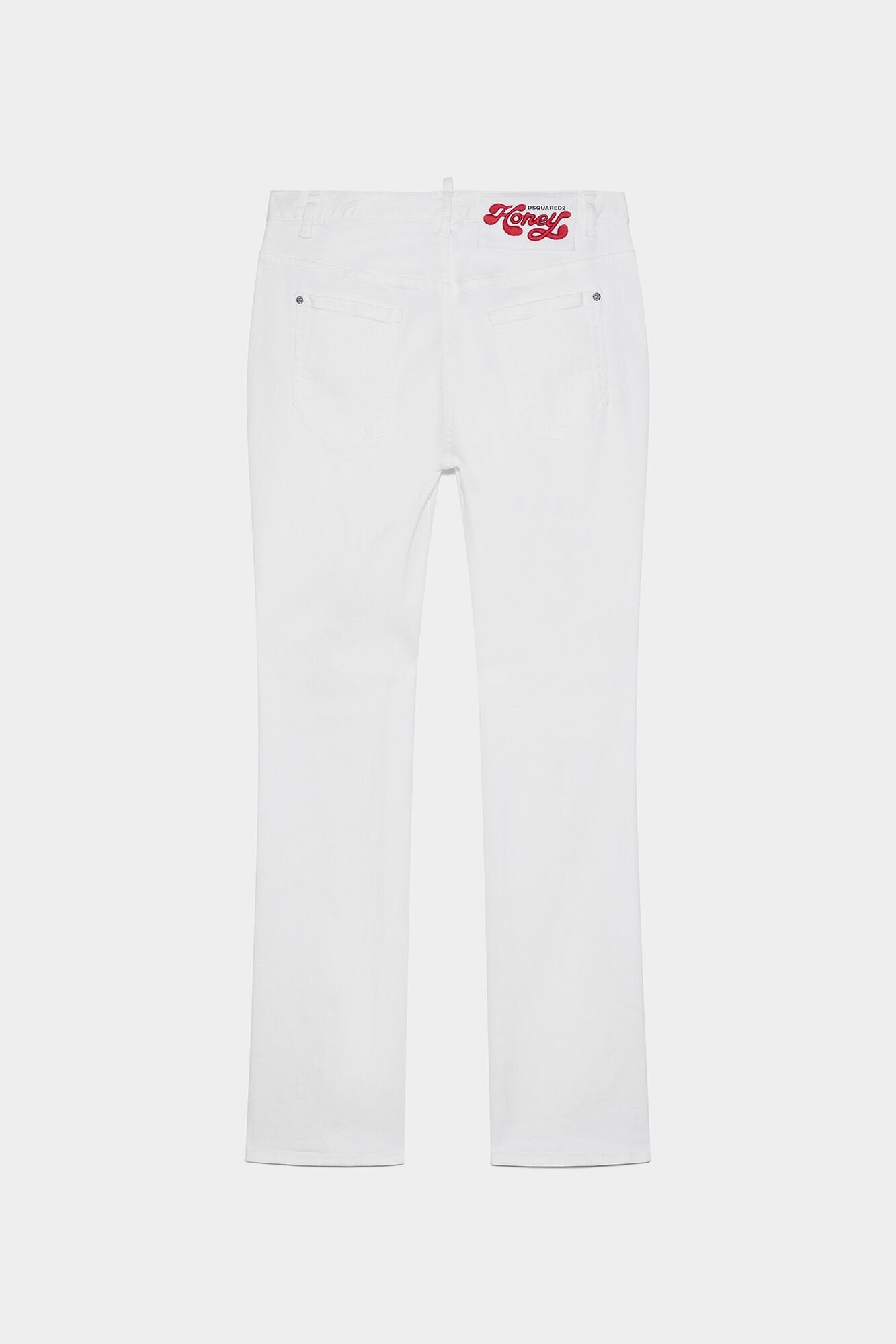 White Fibres Casual Pants