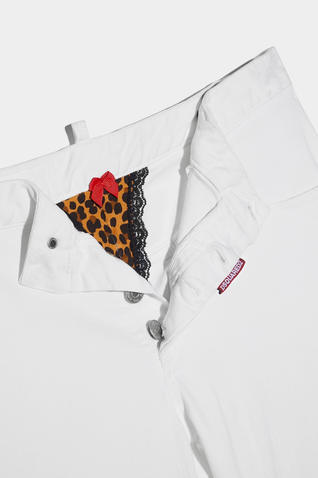 White Fibres Casual Pants