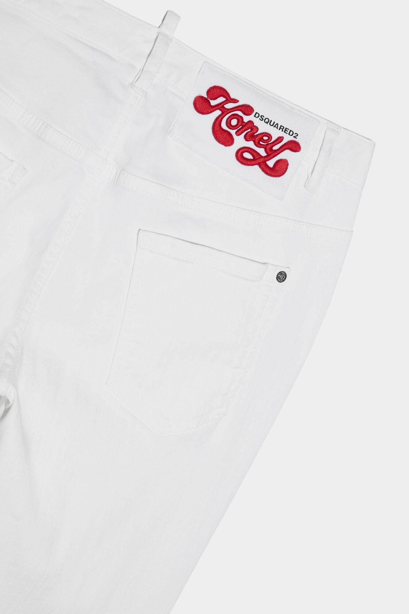 White Fibres Casual Pants