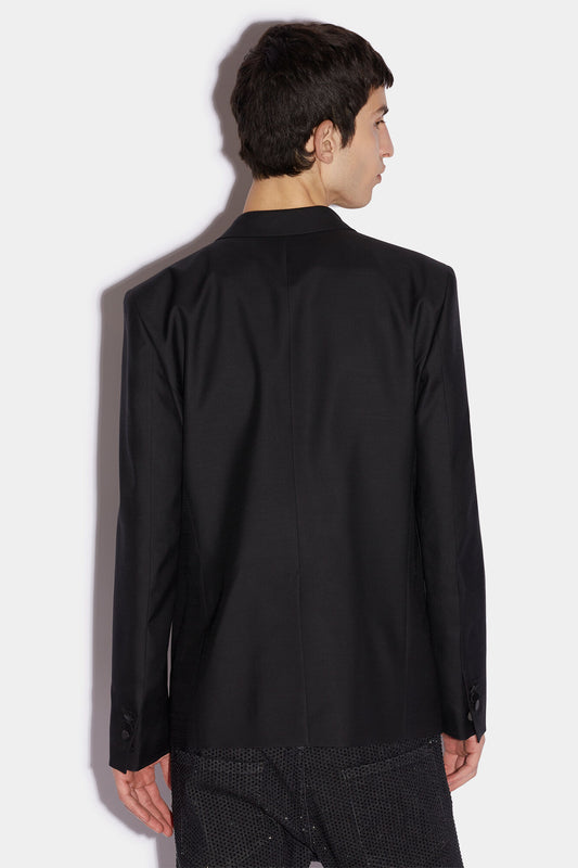 Black Fibres Blazer