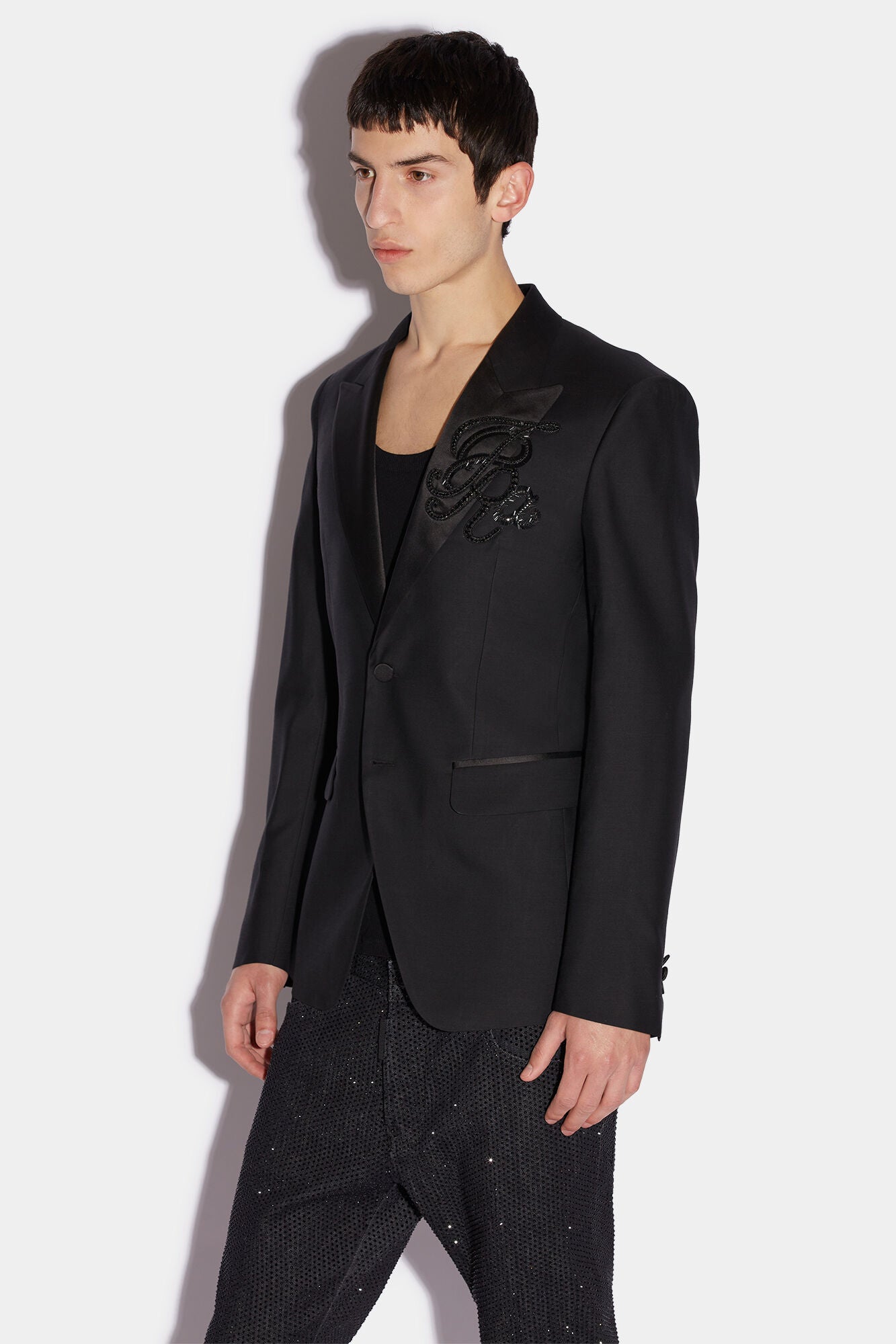 Black Fibres Blazer