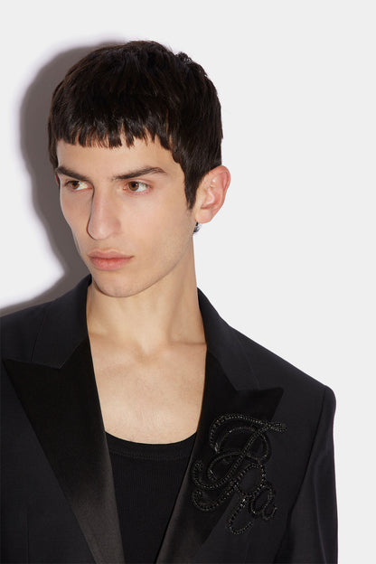 Black Fibres Blazer