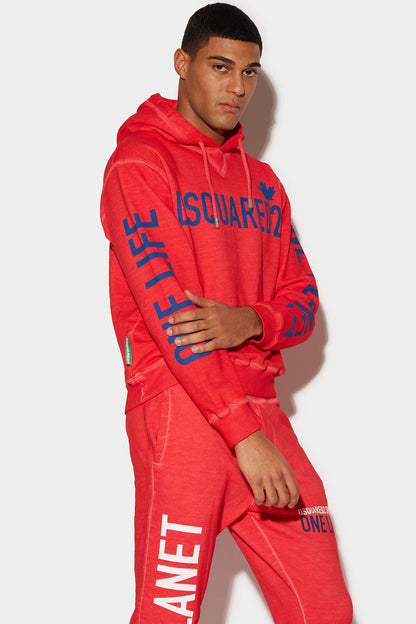 Red Fibres Sweatshirt