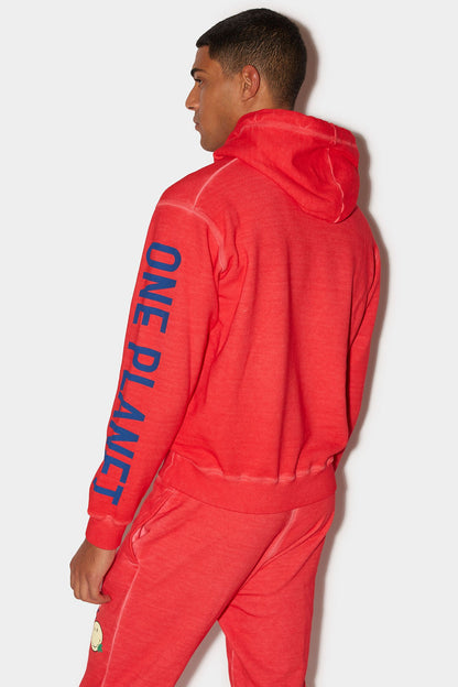 Red Fibres Sweatshirt