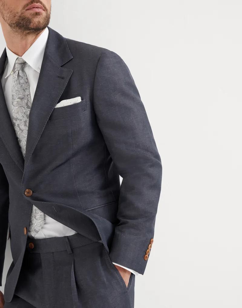 Gray Wool Two-Piece Suit