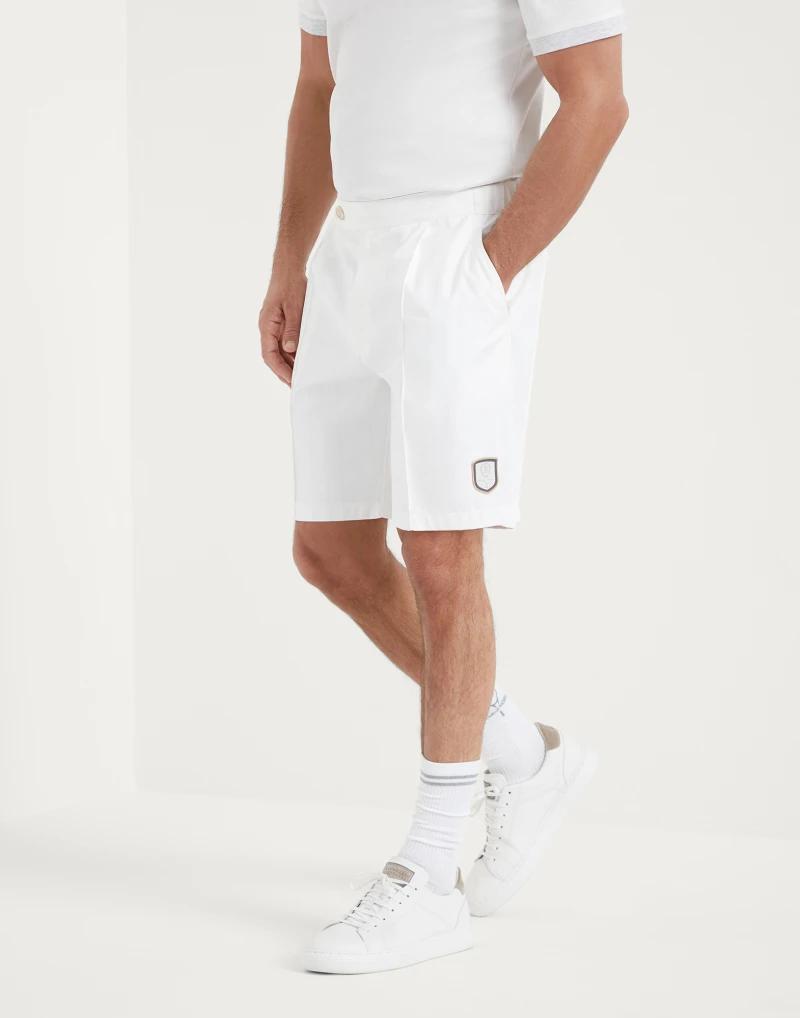 Multicolor Polyester Shorts