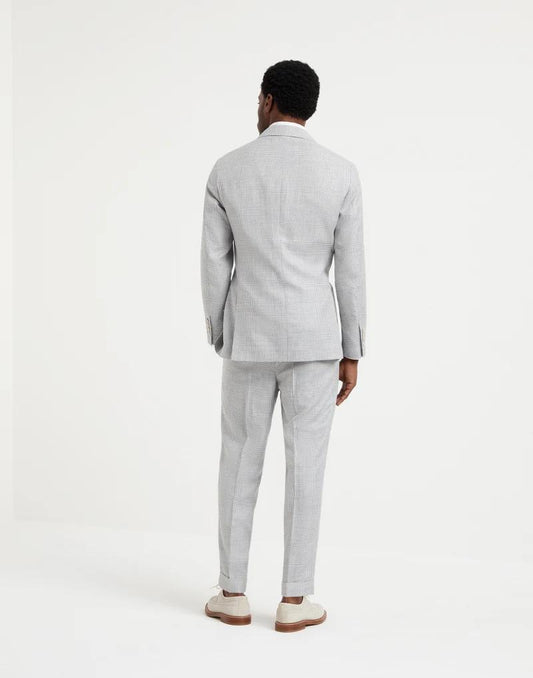 Pearl Wool Two-Piece Suit