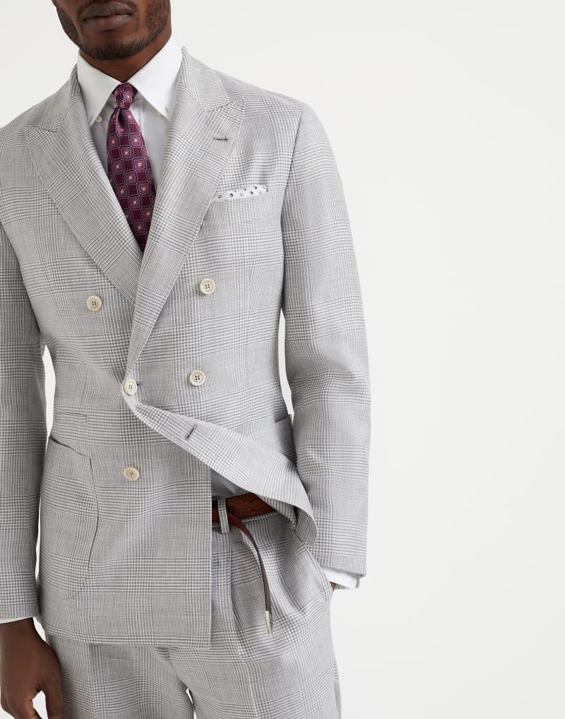 Pearl Wool Two-Piece Suit
