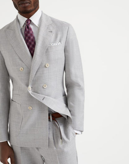 Pearl Wool Two-Piece Suit