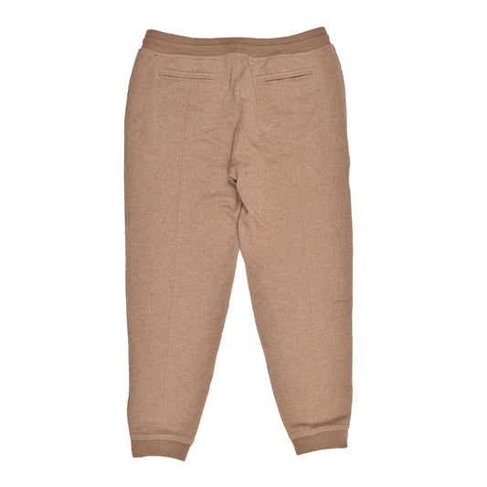Beige Cashmere Joggers (Workout Pants)