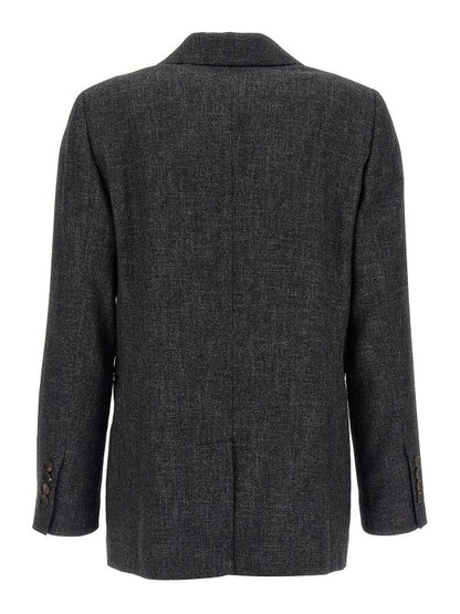 Gray Viscose Coat