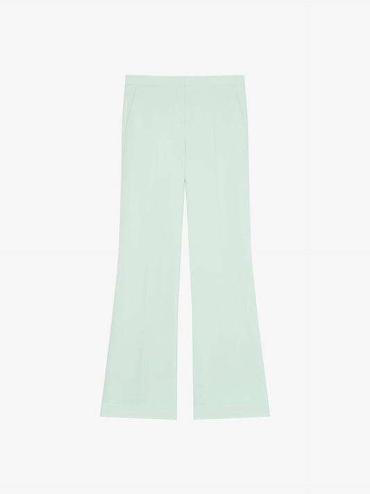 Green Fibres Flared Pants
