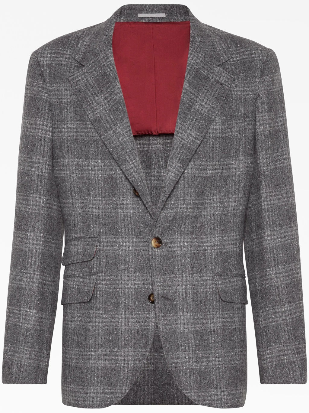 Gray Silk Blazer
