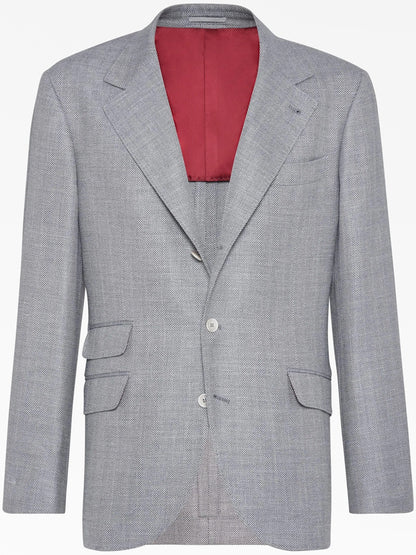 Gray Wool Blazer