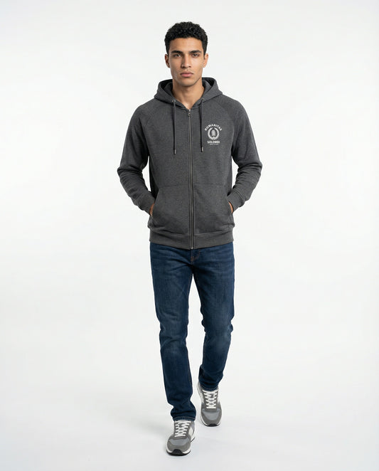 Gray Cotton Sweatshirt