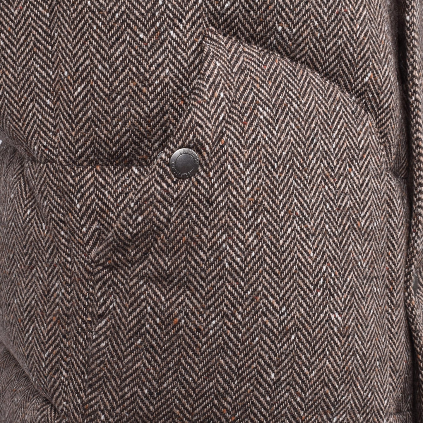 Brown Wool Sleveless Jacket