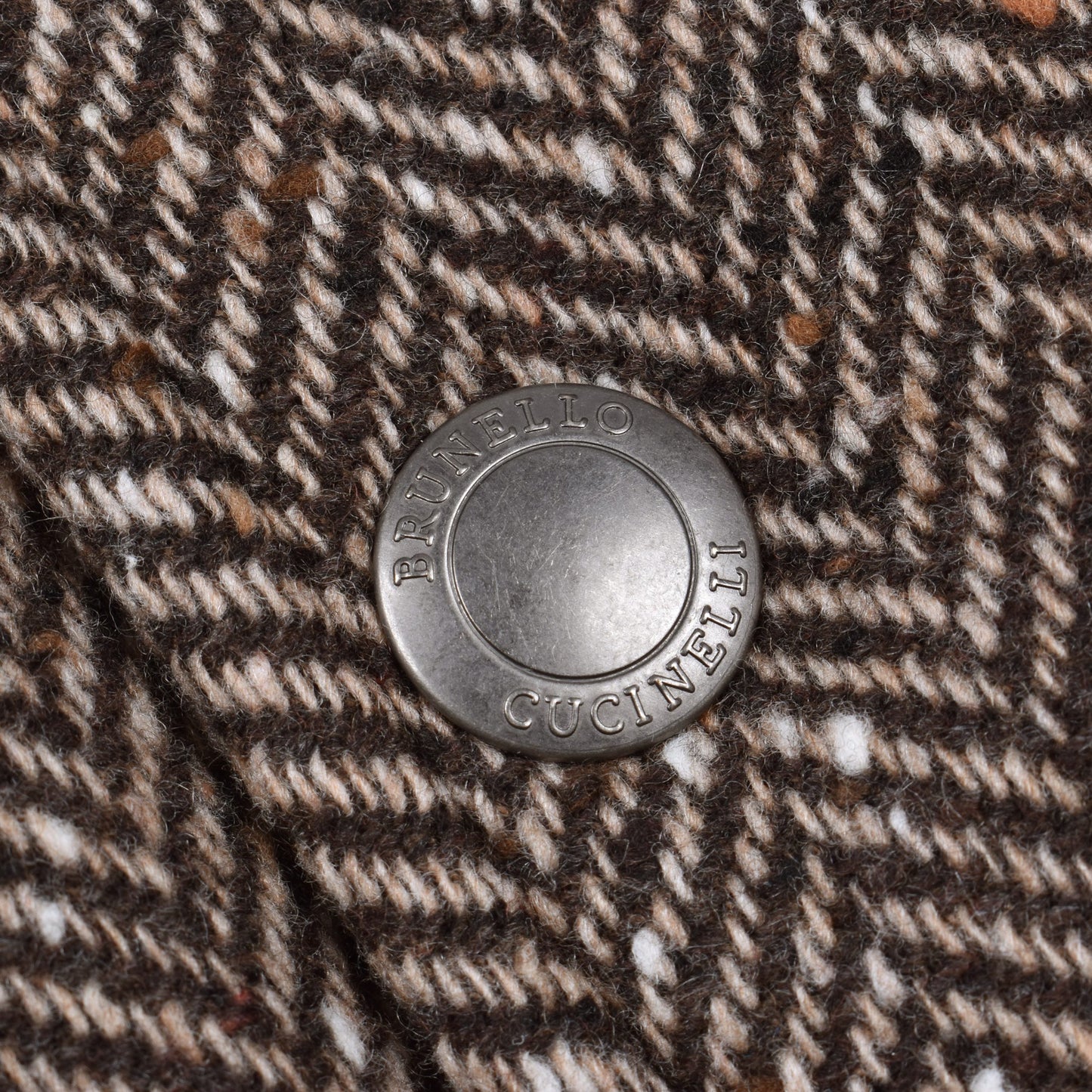 Brown Wool Sleveless Jacket