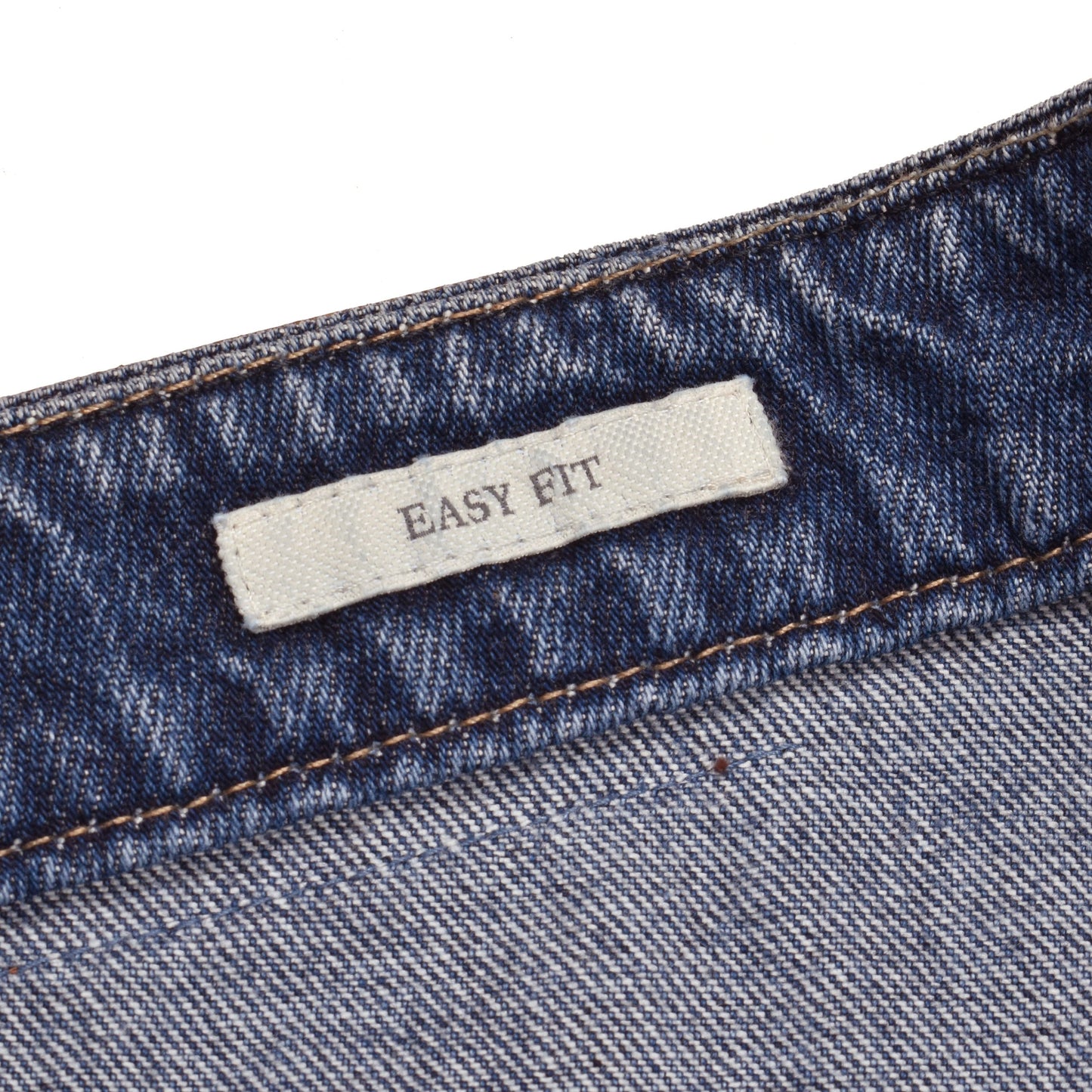 Blue Cotton Relaxed Fit Jeans